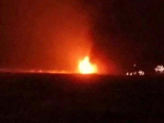 Benzin deposunda yanğın - VİDEO