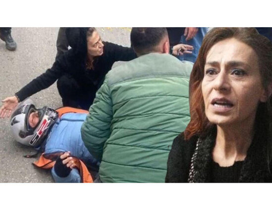 Məşhur müğənni qəzaya düşdü-FOTO