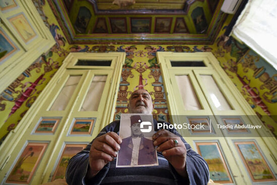 Bakıda nağıllar aləmini xatırladan 109 yaşlı "freskalı ev" - FOTOLAR