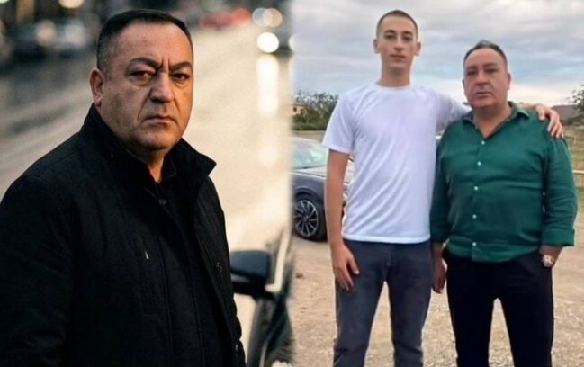 Oğlunu əsgərliyə yola saldı