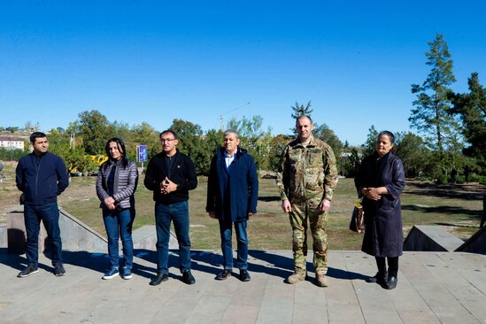 Şəhid övladları Şuşada ağac əkdilər - FOTO