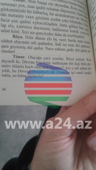 Deputatın kitabında biabırçı səhvlər - "Məni Fərhaddan fələk də ayıra bilməz, mama" - FOTOFAKT