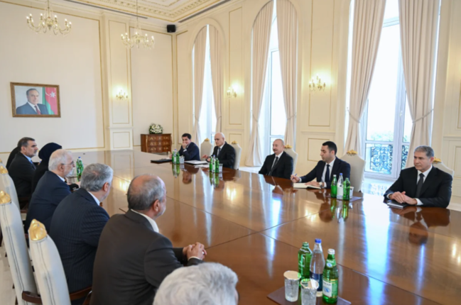 Prezident İlham Əliyev İranın daxili işlər nazirini qəbul edib - Foto