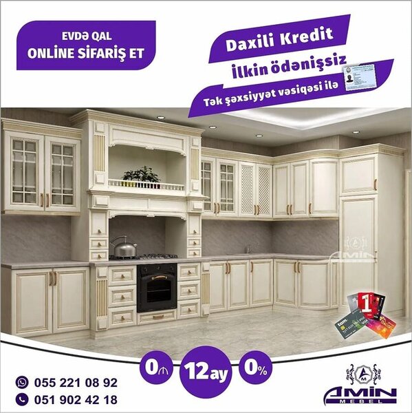 Mətbəx, qapı, ofis mebellərinin sifarişi - FOTO