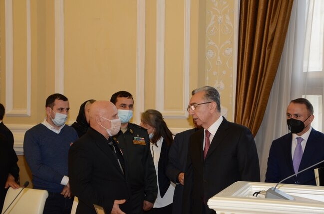 BŞİH-də şəhid ailələri ilə görüş keçirilib