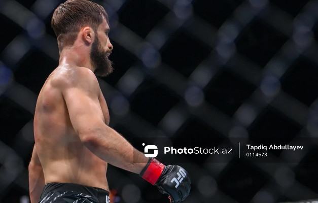 "UFC Fight Night Baku": Nazim Sadıxov ilk raundda nokaut oldu