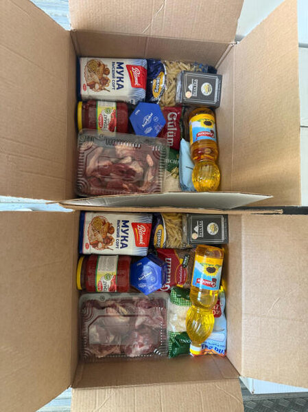 Leyla Əliyevanın təşəbbüsü ilə Yevlaxda ailələrə qurban payları çatdırılıb - FOTO