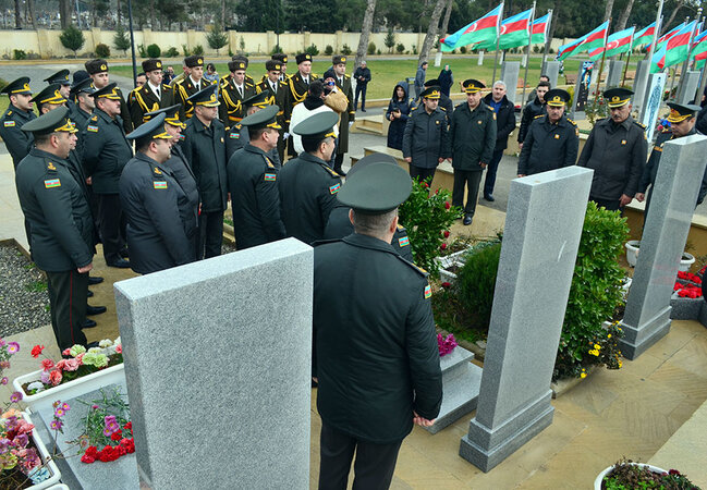 Milli Qəhrəman Polad Həşimovun xatirəsi yad edilib - Fotolar