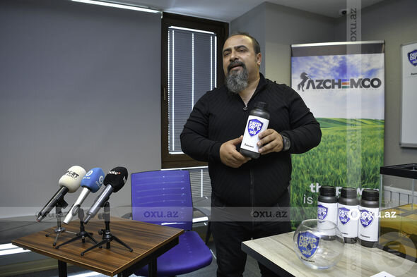 Azərbaycan istehsalı olan məhsulla ilkə imza atıldı - FOTO