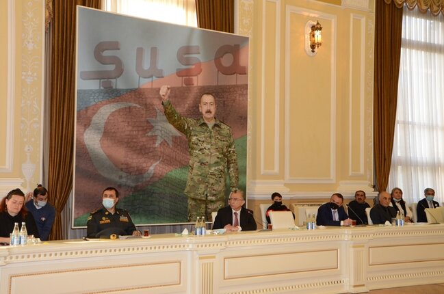 BŞİH-də şəhid ailələri ilə görüş keçirilib