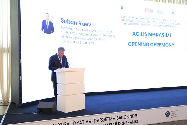 V İqtisadiyyat və İdarəetmə Sahəsində Tədqiqatçıların Beynəlxalq Elmi Konfransı keçirilir