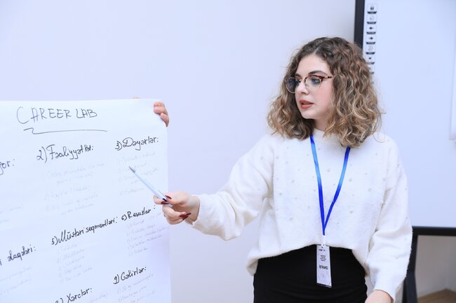 "Təhsilin inkişafı istiqamətində innovativ tədqiqat təşəbbüsləri" layihəsi çərçivəsində regionlarda keçirilən təlimlər başa çatıb