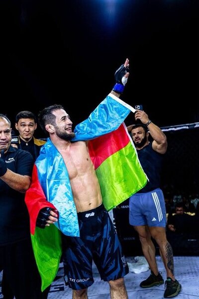 Səmərqənddə keçirilən MMA üzrə beynəlxalq turnirdə Elnar İbrahimovun uğurlu çıxışı