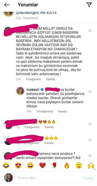 Nuranın bu FOTOSUNA görə İzləyicilər arasında