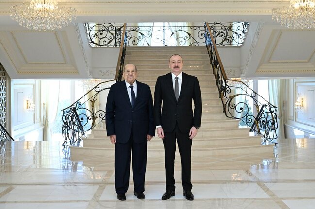 Prezident İlham Əliyev Misir Senatının sədrini qəbul edib - YENİLƏNİB