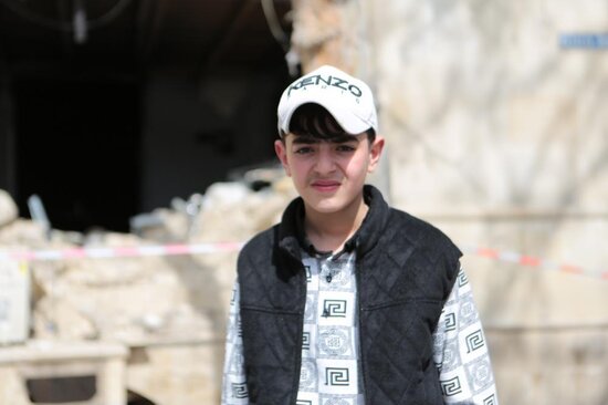 Partlayışı eşidən gənc oğlan: "Elə bildim "zırpaket" atıblar"