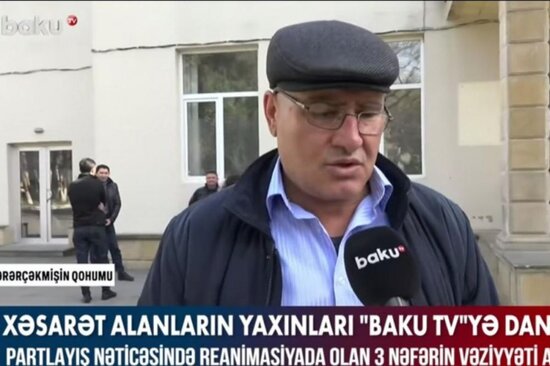 Gecə klubunda baş verən partlayış zamanı xəsarət alanların yaxınları BAKU TV-yə danışdı – VİDEO