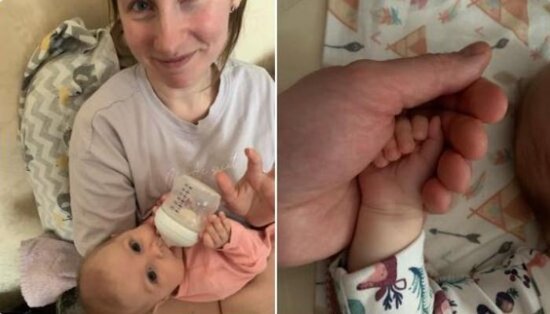 Rus ordusunun zərbəsi nəticəsində ana və 3 aylıq körpəsi ölüb