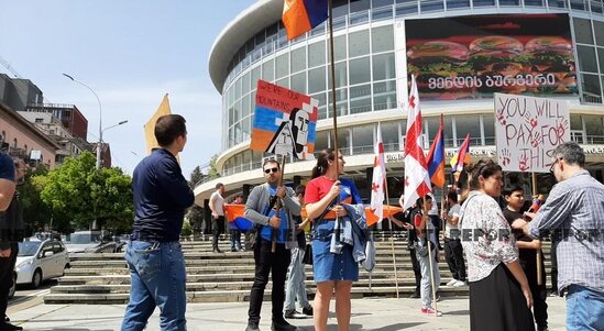 Gürcüstanda ermənilər Azərbaycan və Türkiyəyə qarşı təxribatlarından əl çəkmirlər