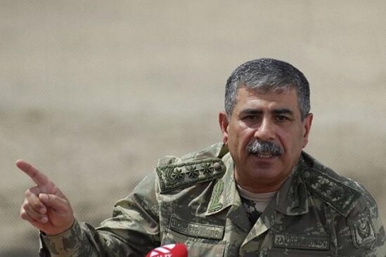 Zakir Həsənov TAPŞIRIQ VERDİ: Döyüş mövqeləri və səngərlər möhkəmləndirilsin