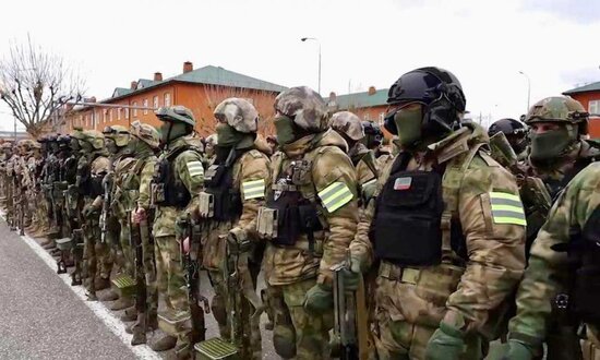 Kadırovun qorxu taborları cəhbəni yarmağa gedir...