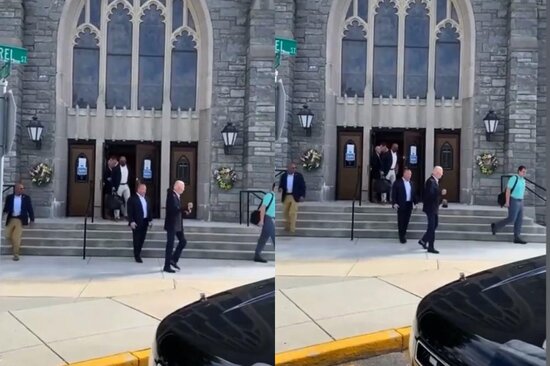 Bayden jurnalistlərrin qarşısında atılıb-düşdü - VİDEO