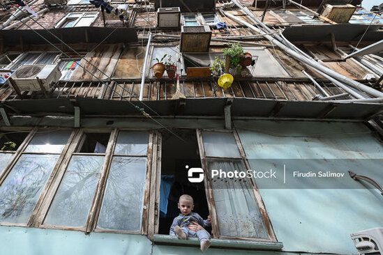 Ürəkbulandıran mənzərə, Bakının pərdə arxasında qalan binaları - FOTOREPORTAJ