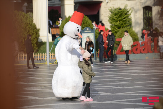 Bakı Yeni İli qeyd edir - FOTOLENT