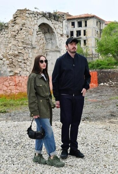 Prezident ailəsi ilə Şuşada - FOTOLAR