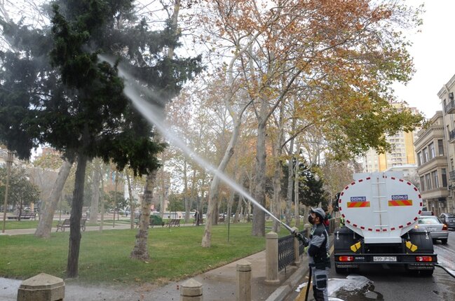Bakıda ümumşəhər sanitar günü keçirildi