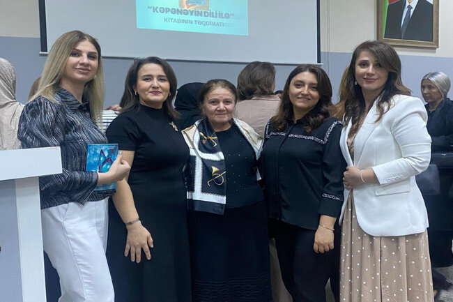 "Kəpənəyin dili ilə" kitabının təqdimat mərasimi keçirildi