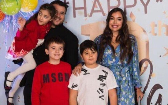 Emin Leyla Əliyevanı təbrik etdi - Fotolar