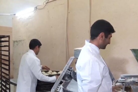 Laçındakı çörək zavodundan görüntülər – VİDEO