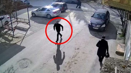 Özünü kuryer kimi təqdim edib GÖRÜN NƏ ETDİ - VİDEO