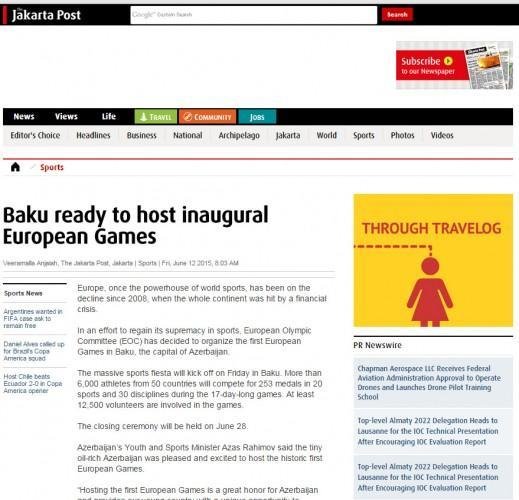 Dünya mediası Bakıdan yazdı - FOTOLAR