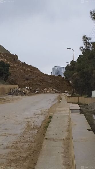 Badamdardakı sürüşmənin səbəbləri açıqlandı - FOTO/VİDEO