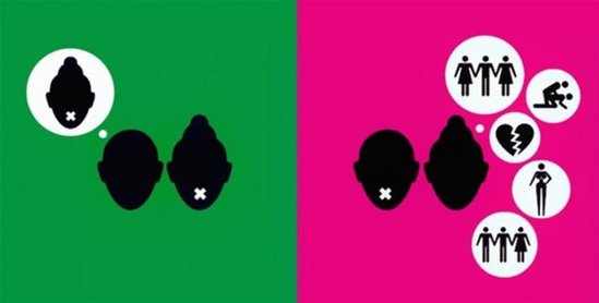 Qadın və kişi arasında məsələyə baxış fərqi - FOTOLAR