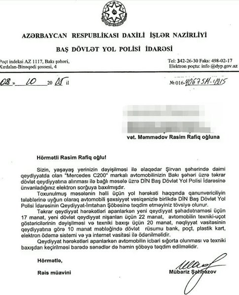 Maşını öz adına keçirmək üçün nə qədər xərc çəkməlisən?