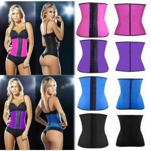 Latex korset ilə bədəniniz qum saati formasında