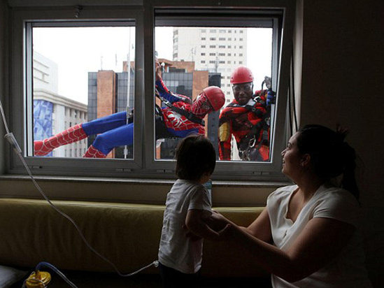 Qəfil mənzərə: "Ana, bax! Onlar gəldilər!"" - FOTO