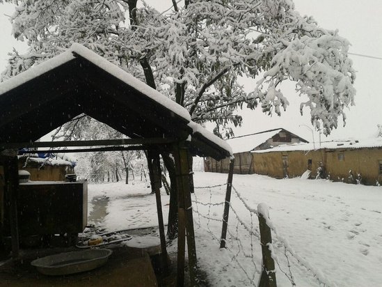 İLK qar yağdı - FOTO+ VİDEO