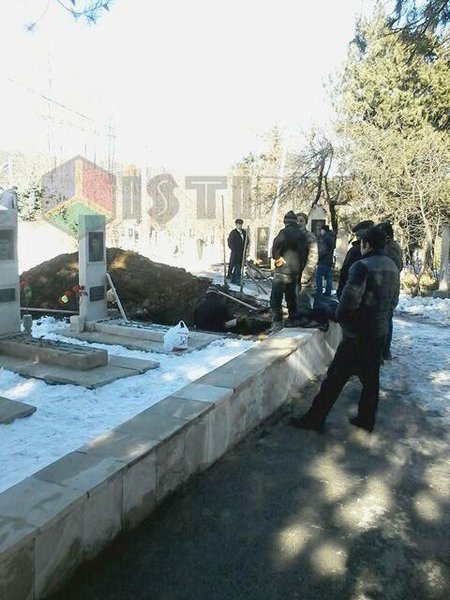 Çingiz Qurbanov torpağa tapşırıldı - FOTO +YENİLƏNİB