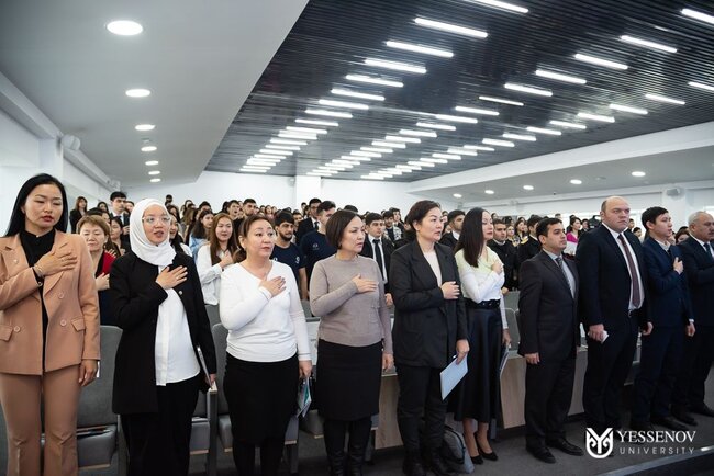Aktau şəhərində Azərbaycan - Qazaxıstan gənclərinin həmrəylik forumu keçirilib - FOTOLAR