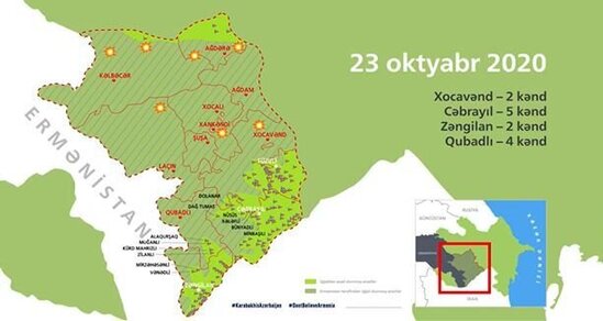 Azərbaycan ordusu bu əraziləri işğaldan AZAD EDİB - VİDEO