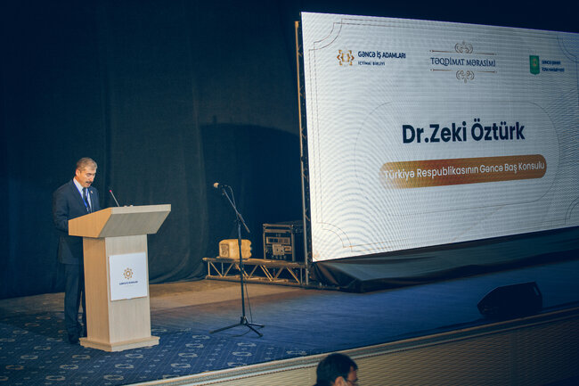 "Gəncə İş Adamları" İctimai Birliyi təqdim edilib