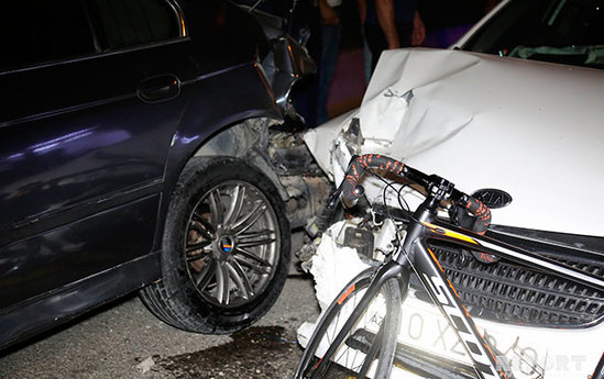 Son dəqiqə! Azərbaycanda dəhşətli qəza - maşın velosipedçini vurdu