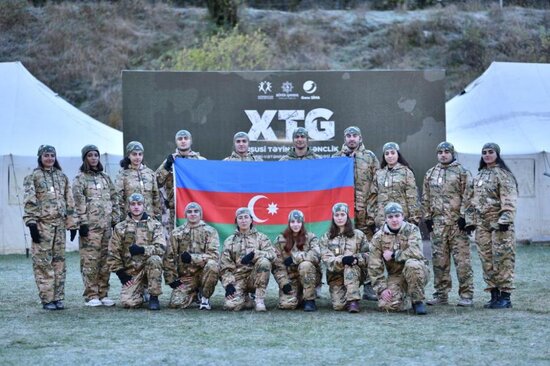 Zəfər Gününə həsr olunmuş "Xüsusi Təyinatlı Gənclik" hərbi-vətənpərvərlik düşərgəsi başa çatıb - FOTO