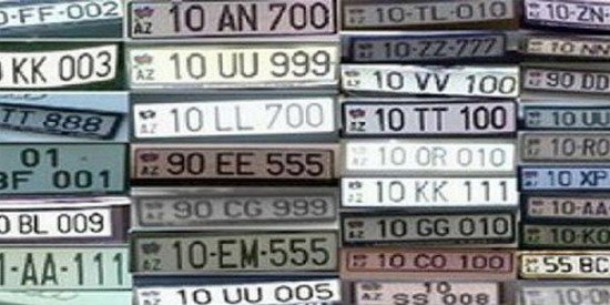 Azərbaycanda 150 minə maşın nömrəsi satılır - SİYAHI