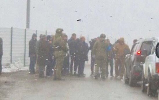 Azərbaycan rəsmiləri Xankəndində FOTOLAR