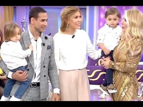 Məşhurlar əkiz uşaqları ilə - FOTOLAR